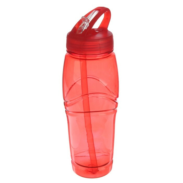 Fľaštová fľaša „Rhombiki“ s oddelením na ľad, 700 ml, červená