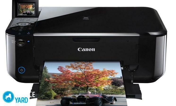 Replacing a cartridge in a Canon printer