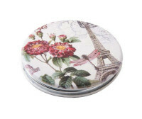 Dewal Beauty peegel Paris moeseeria, tasku ümmargune, 6 cm