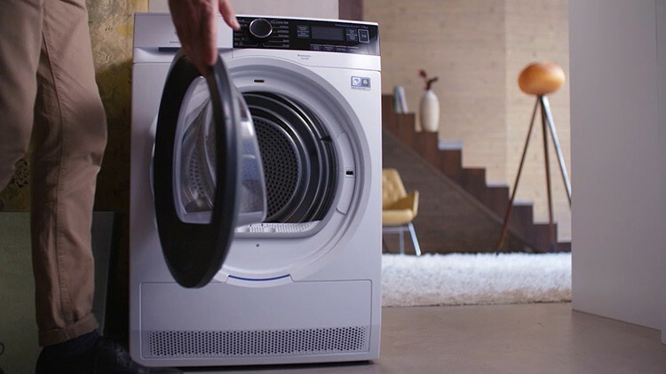 Trockner ohne Waschmaschine sind effizienter beim Lüften der Wäsche.