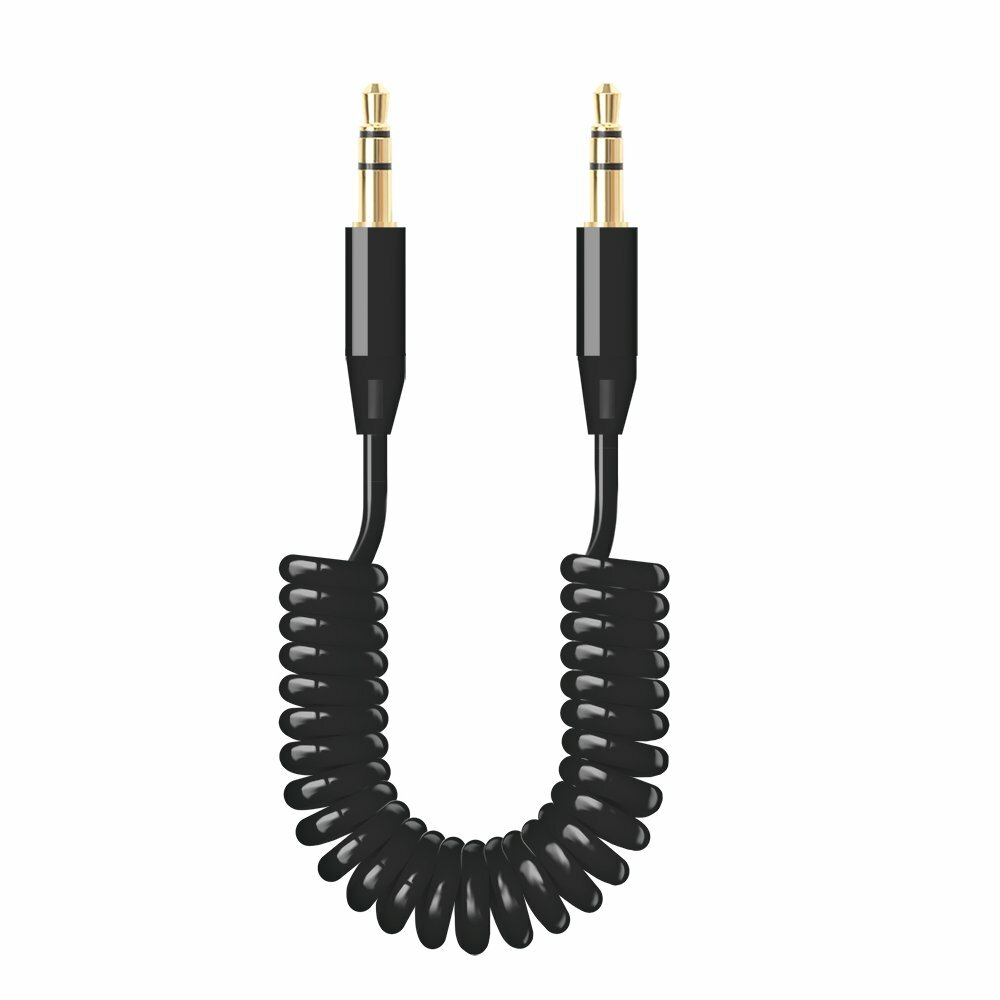 Audio cable Jack 3.5 - Jack 3.5 Deppa 72155, twisted, 1.2 m, white