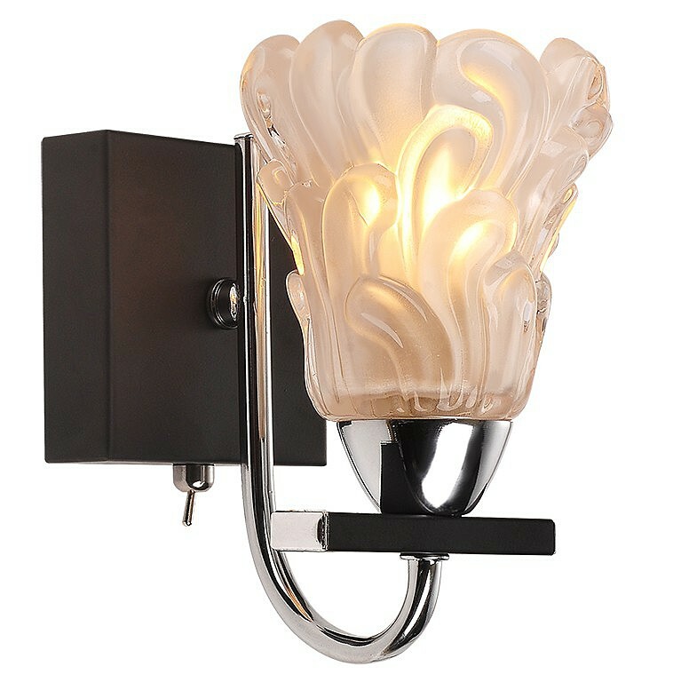 Vägglampa ID-lampa Atlanta 217 / 1A-Blackchrome