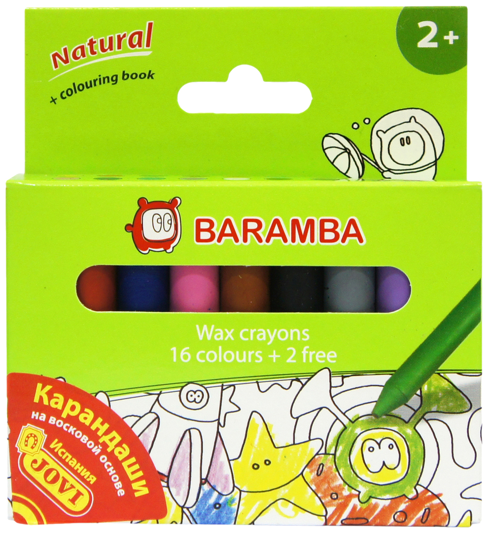 Barvni svinčniki BARAMBA 18 barv