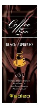 Soleo Cream-Bronzer Coffe Sun Black Espresso z razvijalcem porjavitve, 15 ml