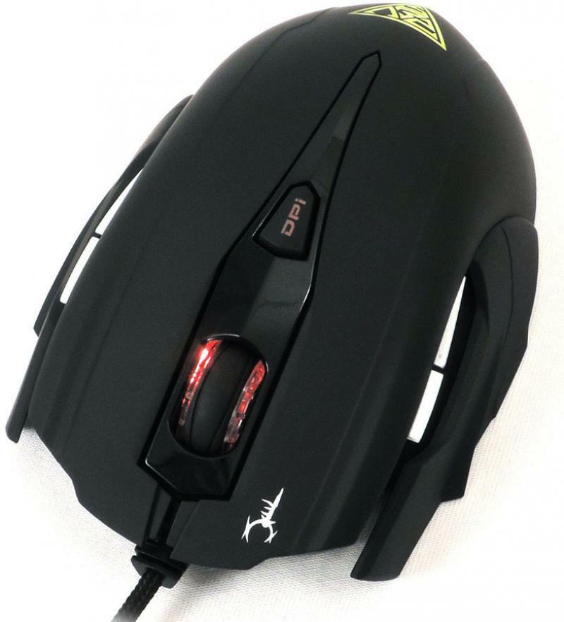 Mouse Gamdias Hades Optical GMS7001 Black USB wired, optical, 3200 dpi, 7 buttons + wheel