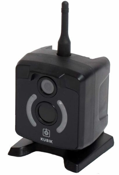 Kamera kapanı KUBIK siyah (2G, Bluetooth) (+ Boş hafıza kartı!)