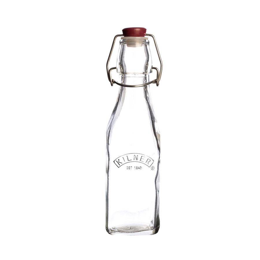 Clip Top üveg négyzet alakú 250 ml Kilner K_0025.470V