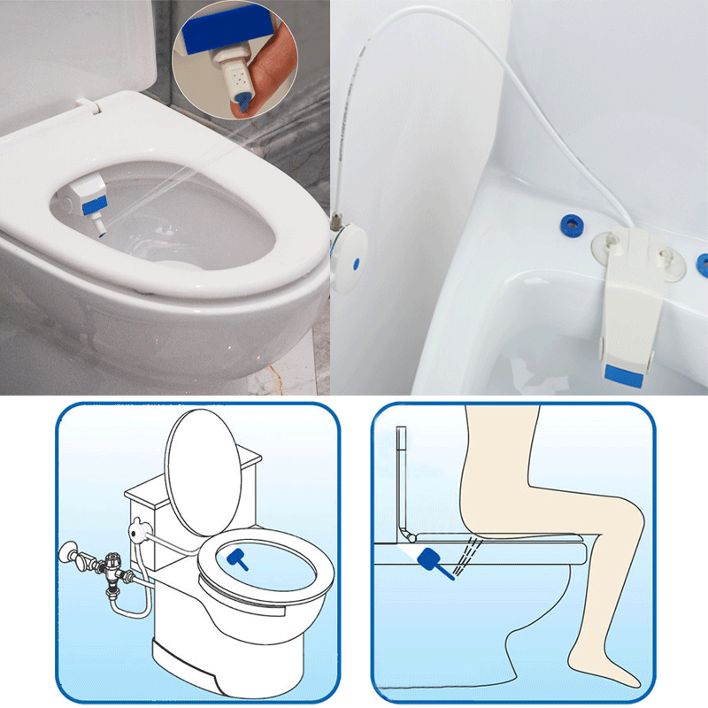 Fürdőszobai intelligens WC -bidet készlet Intelligens eszköz
