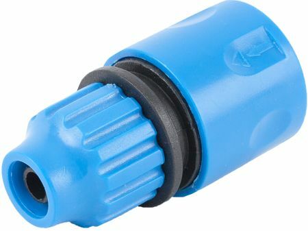 Boutte connector 8 mm kleur blauw