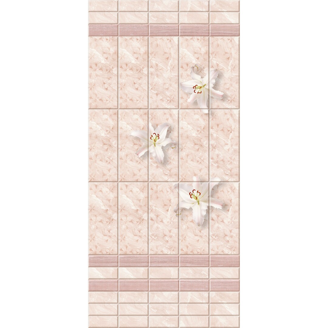 PVC -panel UNIQUE Lilies (bakgrunn)
