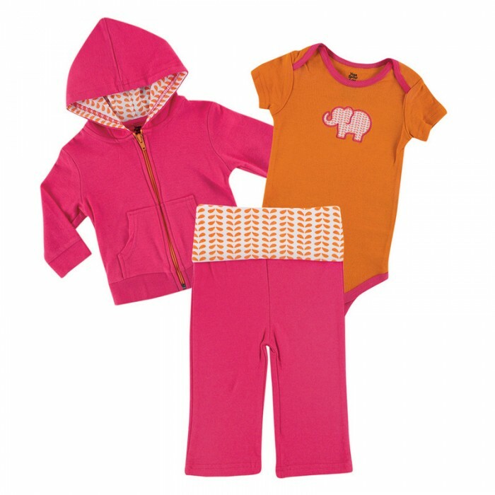 Set for girls Jacket, body, pants (3 items)
