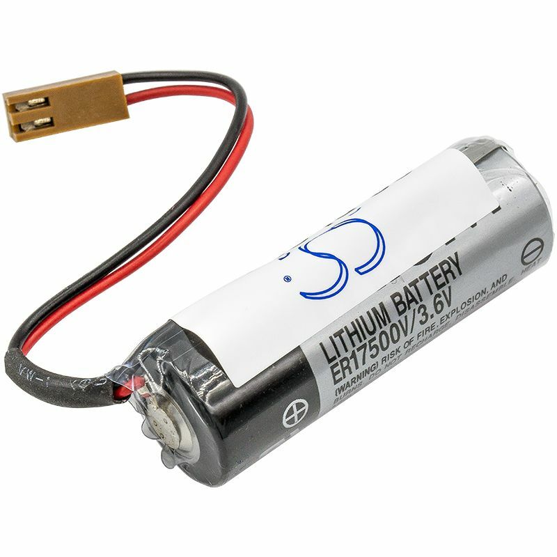 Batterie CameronSino pour Toshiba ER17500V avec connecteur marron 2700mAh