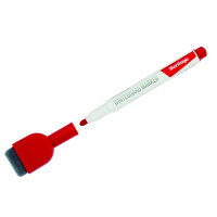 Berlingo beyaz tahta kalemi, mıknatıs, madde işareti, 2 mm, kırmızı