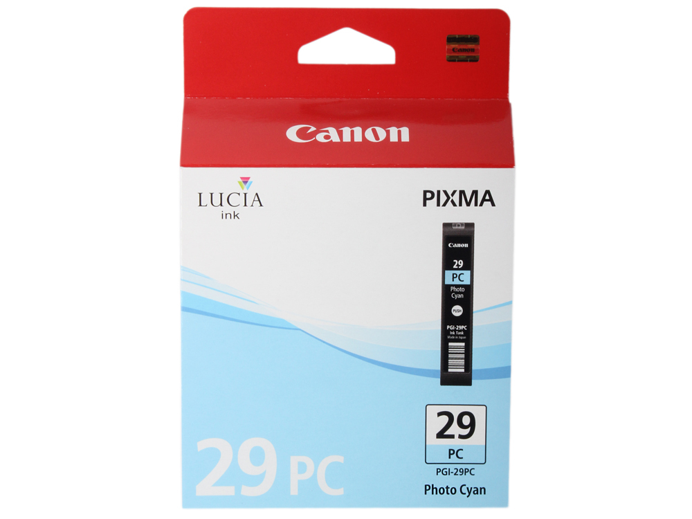 Fotografická kazeta Canon PGI-29PC pro PRO-1. Modrý. 400 stran.