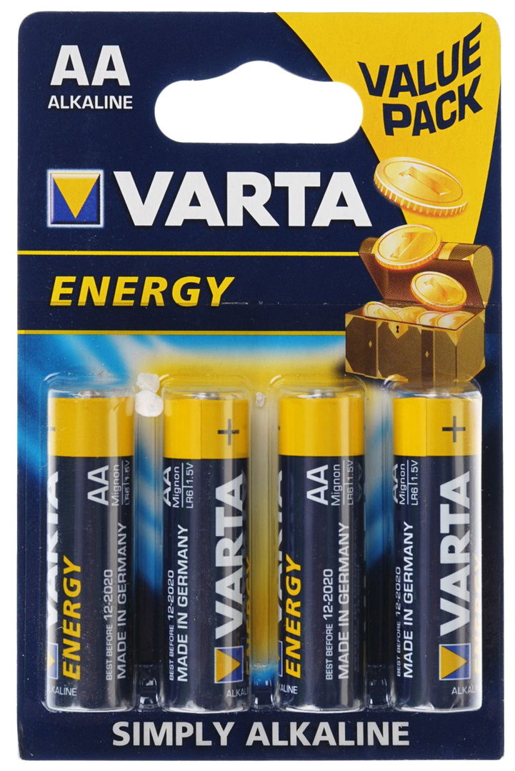 Akumulators Varta Energy LR6-4BL 4 gab