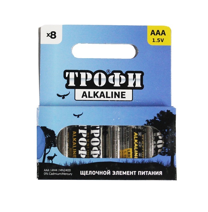 Baterija AAA TROPHY 8 kosov