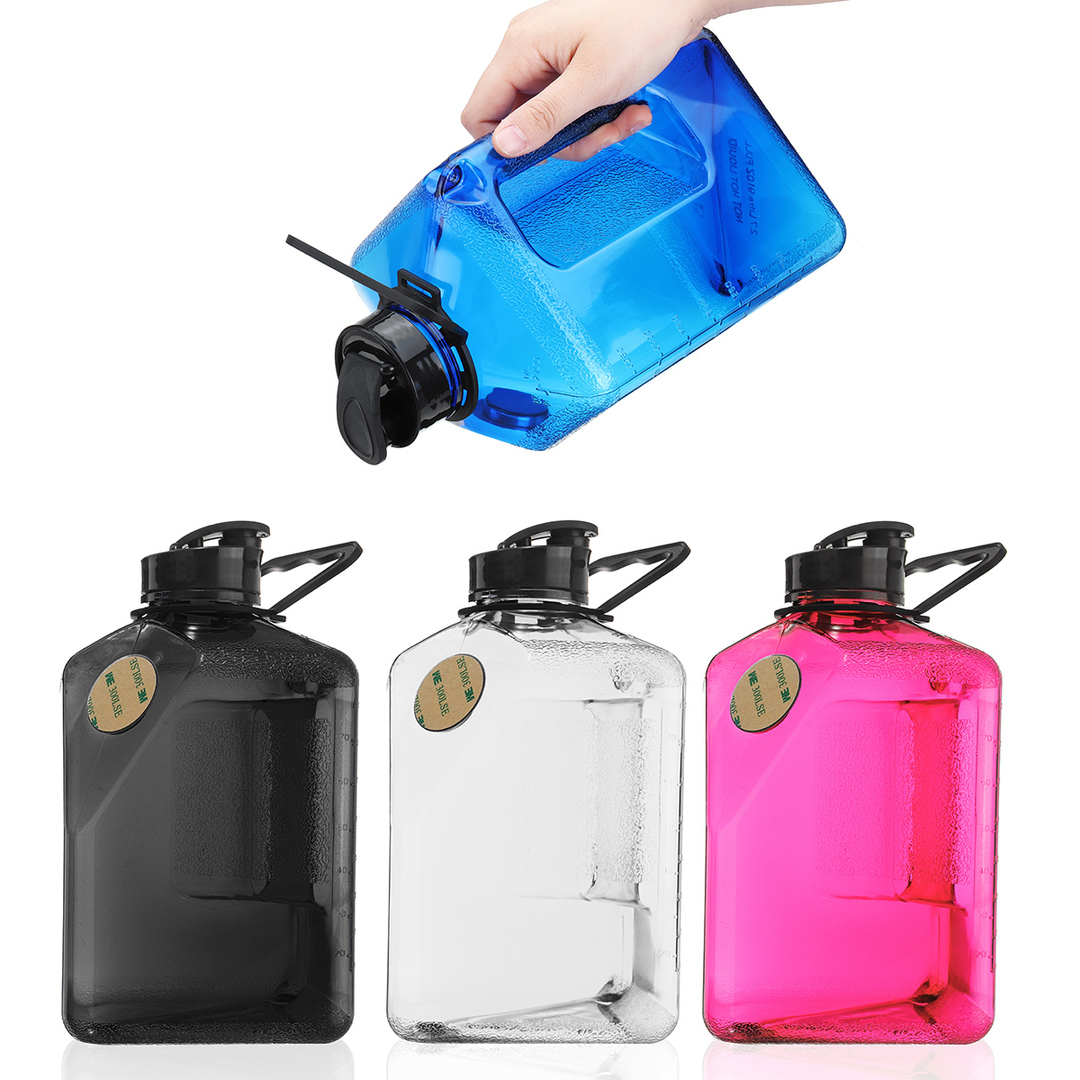  Bottiglia d'acqua Sport all'aria aperta Campeggio in plastica Palestra Tazza per esercizi Bollitore