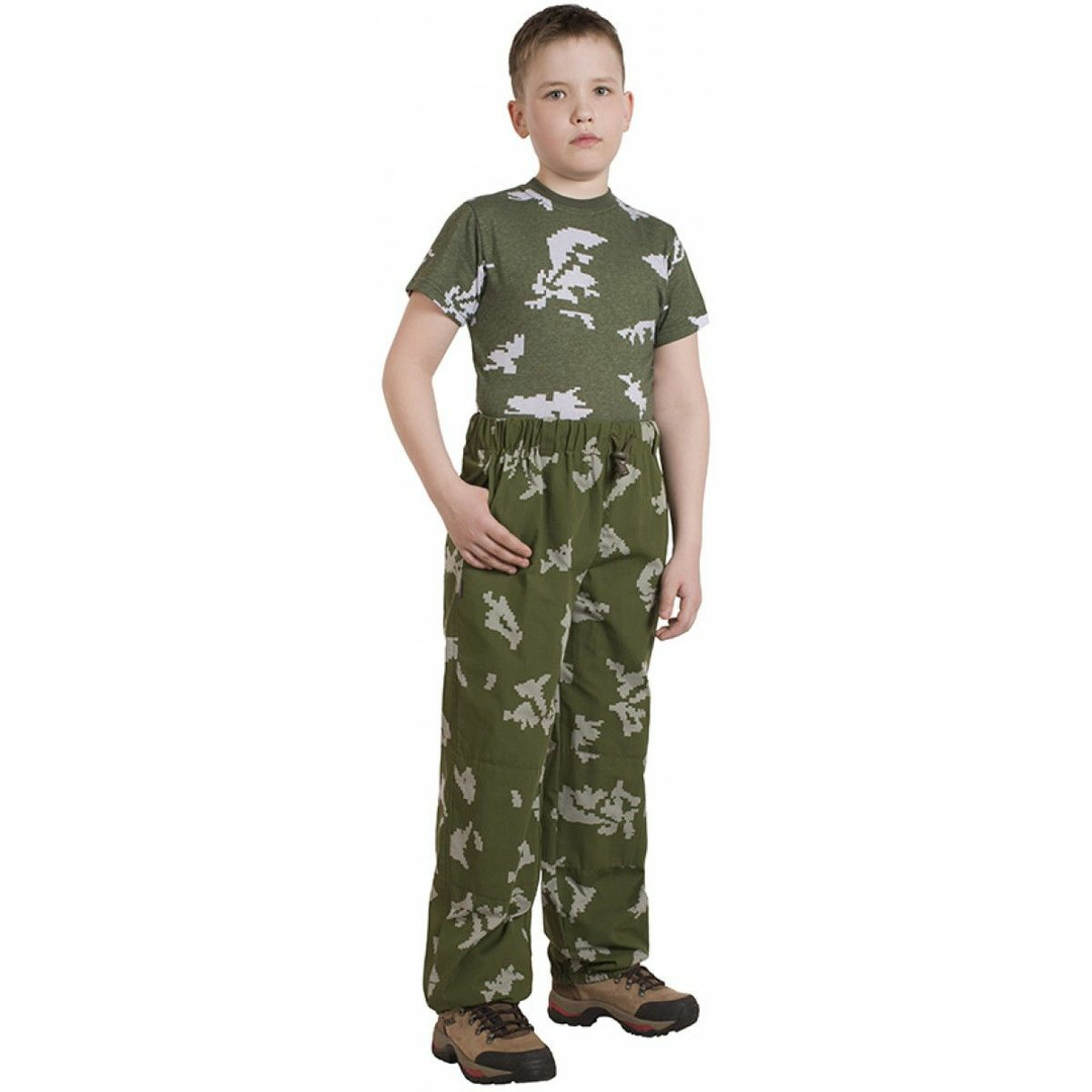 Ljetne hlače za djecu Patriot r. 40-42 / 146-152 col. breza vukodlaka (2041) tr-186551