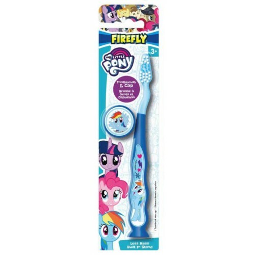 Dr. fresh My little Pony zachte tandenborstel met een zuignap met dop