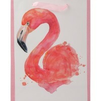 Lahjapaketti Dream Cards. Vaaleanpunainen flamingo, 26,4x32,7x13,6 cm