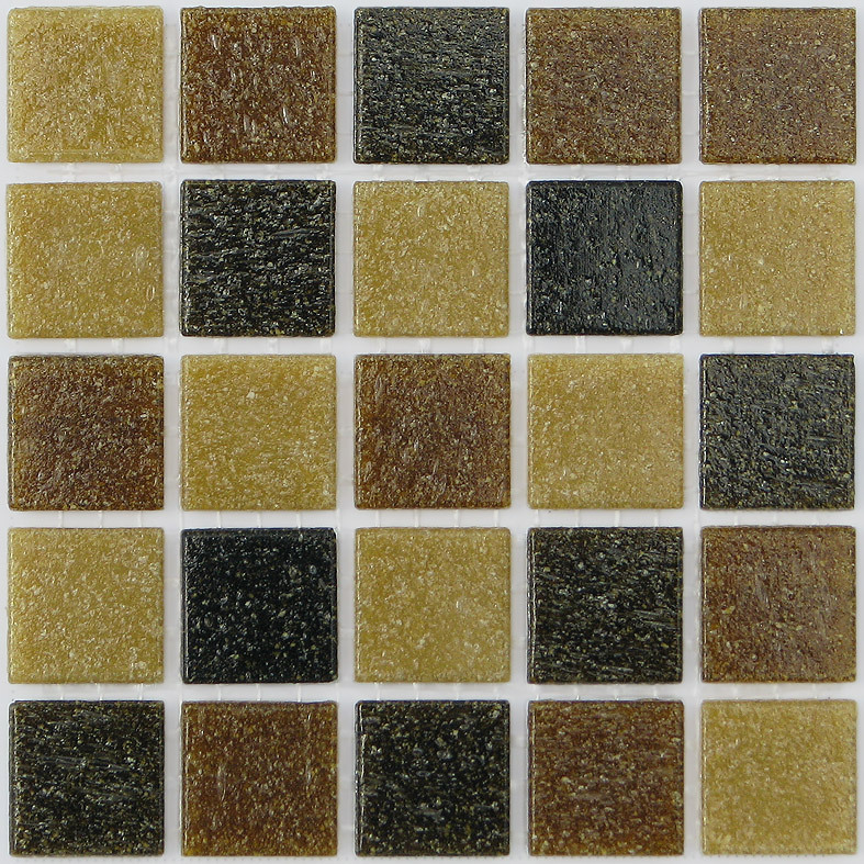 Mosaico Caramelle Mosaic Sabbia Albero (2x2) sobre papel 32,7x32,7