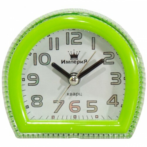 Reloj despertador Empire Clock mesa de alarma verde claro 4501058 4501058