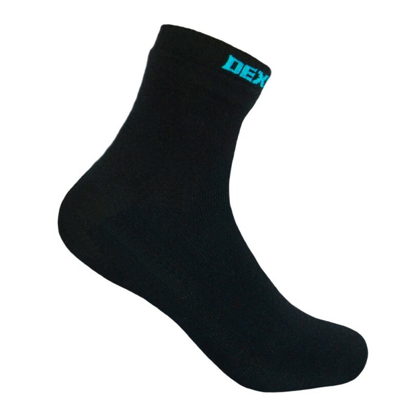 Tenké pánske ponožky DexShell, čierne, S INT