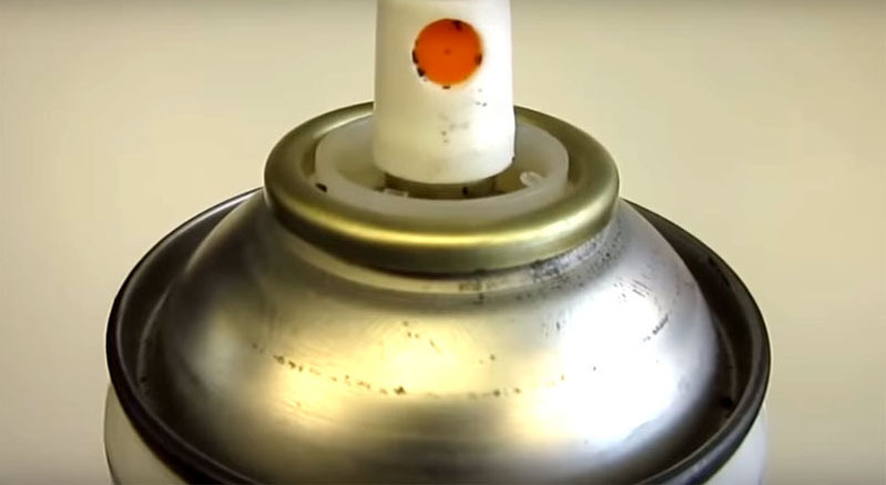 How to make a reusable aerosol can