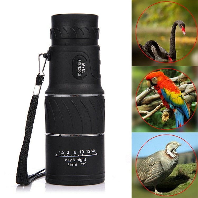 When hunting, the device will help you see an interesting landscape or admire the most fearful or too dangerous representatives of the fauna