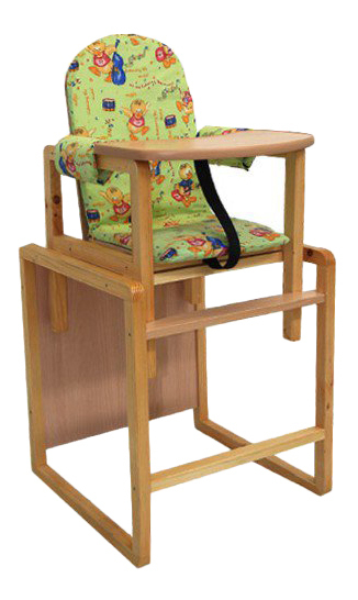 Krzesełko do karmienia Wilt Butuz jasnozielone