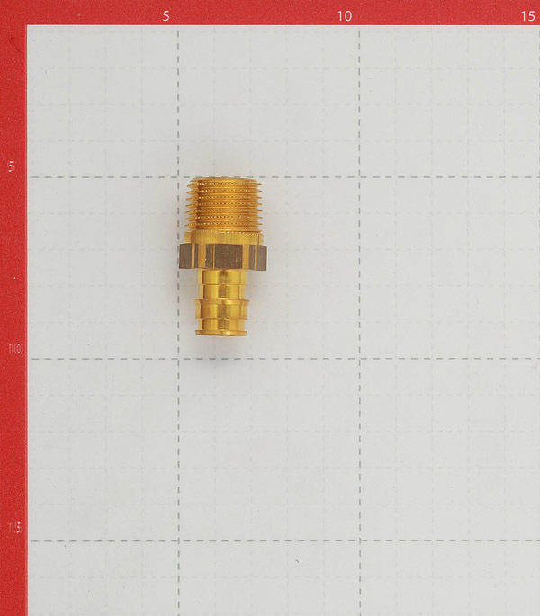 Straight connector 16 x 1/2 \