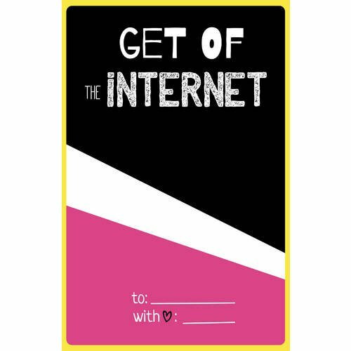 Unlined notepad # and # quot; Get of the Internet # and # quot; A5, 32 sheets