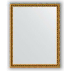 Miroir dans un cadre baguette Evoform Definite 72x92 cm, perles dorées 46 mm (BY 1037)