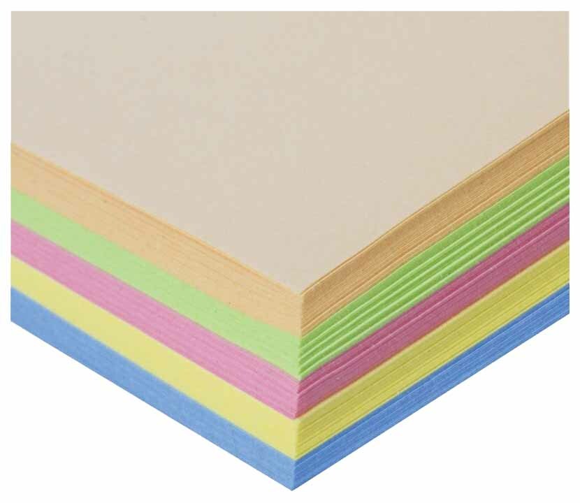 Farvet papir Personale Farve Pastel, A4, 80 g / m2, 250 l, 5 farver, 50 ark pastel ...