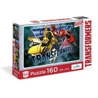 Puzzle Transformers. Brødre + klistermærker (160 elementer)