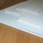 Hvid PVC-panel