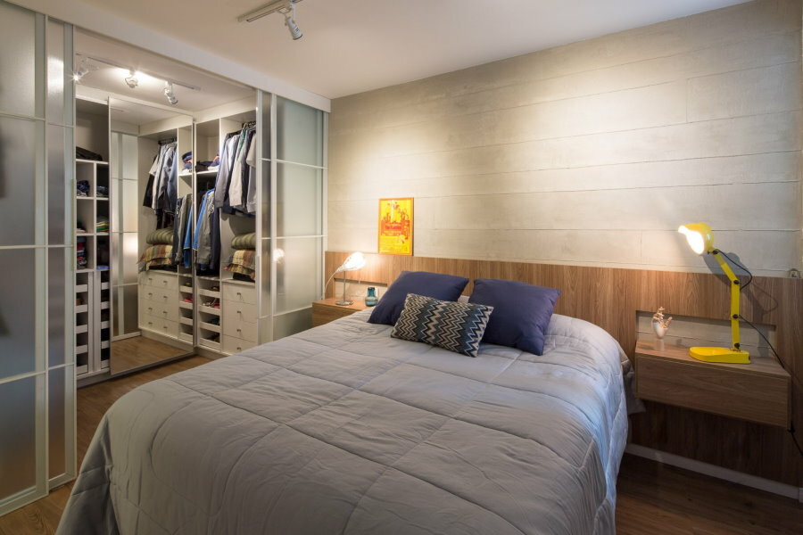 Interijer spavaće sobe u modernom stilu