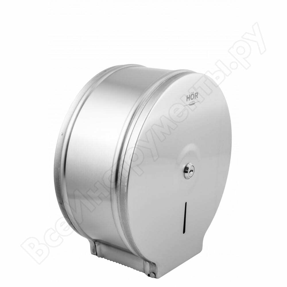 Toalettpapper dispenser hor 301 ms borstat rostfritt stål 777103