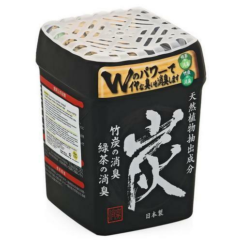 Gel odor absorber with bamboo charcoal and green tea 320 g (Nagara, Fresheners and odor absorbers)