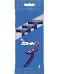 Ühekordsed pardlid meestele Gillette-2, 3 tk