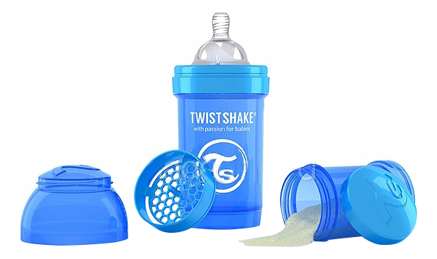  Twistshake Babyflasche Anti-Kolik 180 ml blau