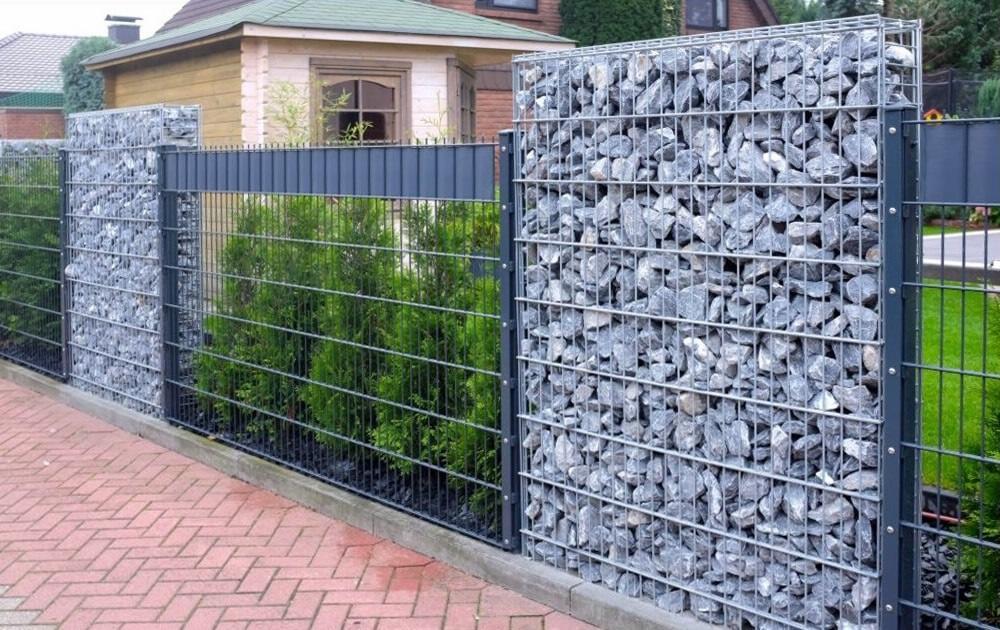 fence gabions ideas