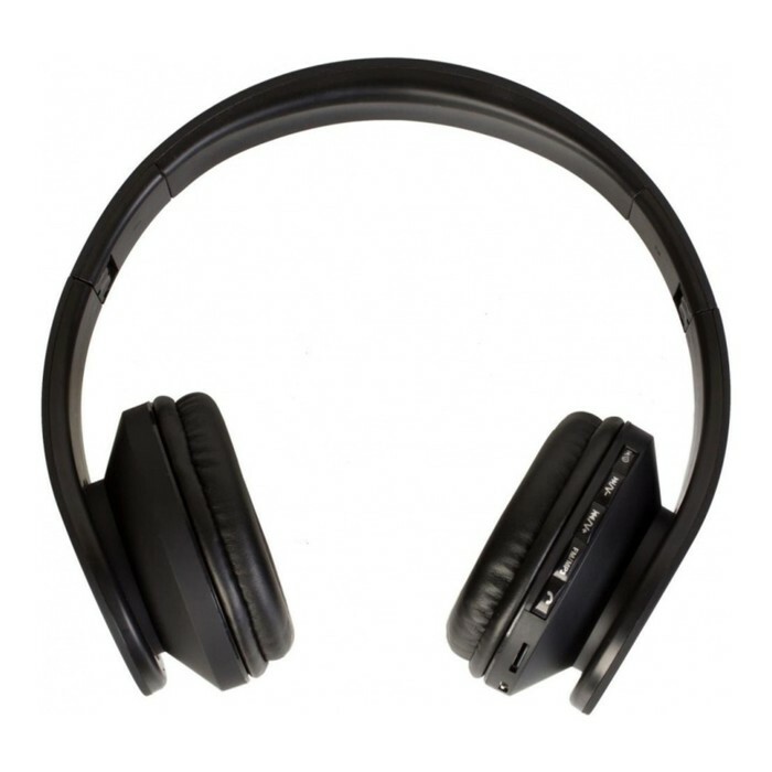 Headset Denn DHB405 Bt, Bluetooth, on-ear, svart