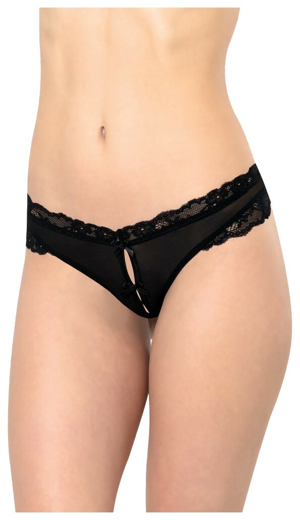 Dámské erotické kalhotky Norddiva, černé, S