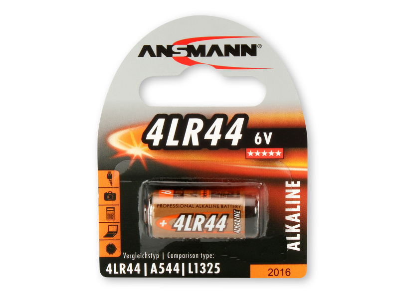 Akkumulátor Ansmann 4LR44 6V BL1 1510-0009