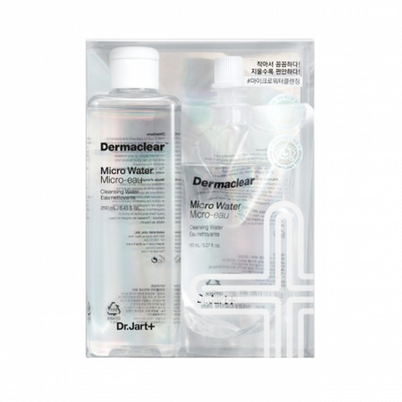DR. Jart + mikrovesi + täyttöpakkaus Dermaclear, 250 + 150 ml
