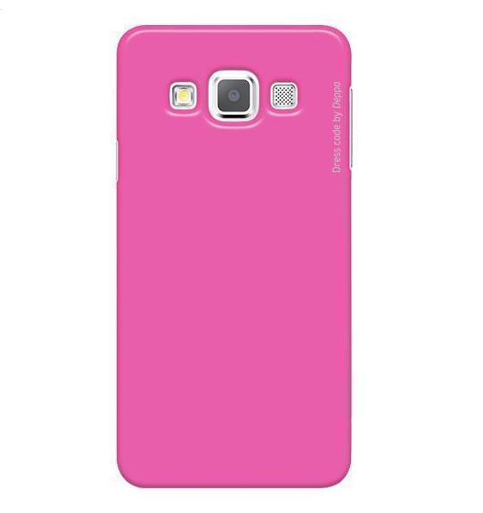 Etui Deppa Air do Samsung Galaxy A3 (SM-A300) (plastik) (różowe)