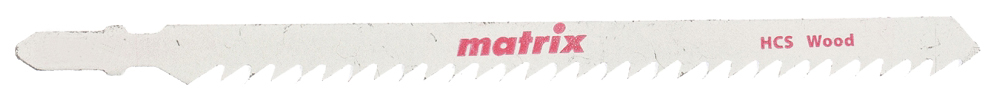 Listy priamočiarej píly MATRIX na drevo 3 ks T225B, 225 x 2,75 mm HCS 78224