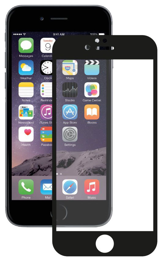 זכוכית מגן Deppa לאפל אייפון 6 / אייפון 6S