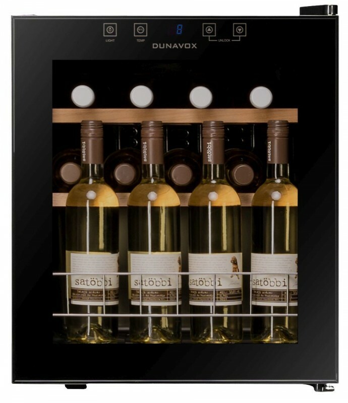 Wine cabinet DUNAVOX DX-16.46K